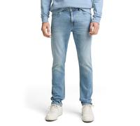 Slim-fit-Jeans TOM TAILOR "Josh", Damen, Gr. 33, Länge 34, super stone blau denim, Denim/Jeans, Obermaterial: 98% Baumwolle, 2% Elasthan, unifarben, slim fit knöchellang, Jeans Slim-fit-Jeans, im Five