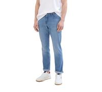 TOM TAILOR Herren Josh Regular Slim Jeans mit Stretch, light stone wash denim, 40/32