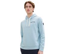 Tom Tailor Herren Sweatshirt Hoodie mit Logo-Print