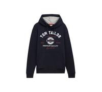 Tom Tailor Herren-Hoodie 10899 mit Logo-Print Tarmac Grey L