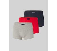 TOM TAILOR Hip Pants 3er Pack melange-red-navy - XXL