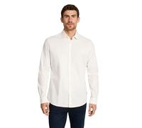 Tom Tailor Herren Langarm Hemd FITTED PRINTED STRETCH SHIRT - Slim Fit