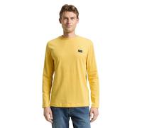 TOM TAILOR Herren Langarmshirt aus Baumwolle
