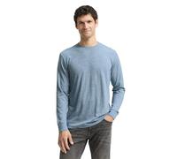 TOM TAILOR Herren Langarmshirt mit Streifenmuster