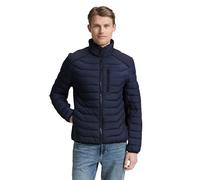 Steppjacke TOM TAILOR, Herren, Gr. S, blau (sky captain blau), Steppware, Obermaterial: 100% Polyester. Futter: 100% Polyester, unifarben, regular fit taillenbedeckt, elastischer Bund, Jacken, mit Tas