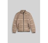 TOM TAILOR Herren Lightweight Steppjacke mit Stehkragen, braun, Uni, Gr. XL