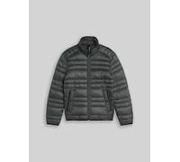 TOM TAILOR Herren Lightweight Steppjacke mit Stehkragen, grün, Uni, Gr. S