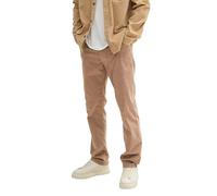 TOM TAILOR Herren Marvin Straight Hose aus Cord, 13626 - Parasol Brown, 31/34