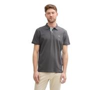 Tom Tailor Herren Piqué Poloshirt 1027713 aus Baumwolle Dark Shadow XL