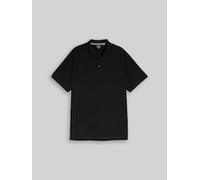 Tom Tailor - Plus Size - Piqué Poloshirt mit Logo-Stickerei black - Gr. - 5XL