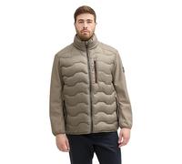 TOM TAILOR Herren Plussize Hybrid Jacke mit Stehkragen,32097 - Smokey Olive Green, 5XL