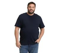 TOM TAILOR Herren Plussize T-Shirt mit Rundhalsausschnitt
