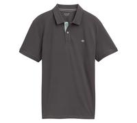 TOM TAILOR Herren Poloshirt, Knopfleiste - Basic Polo With Contrast, Regular Fit, Baumwolle M Grau