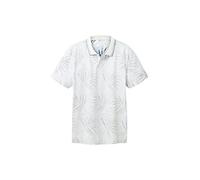 TOM TAILOR Herren Poloshirt mit Allover-Print