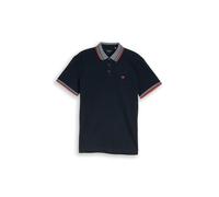 Tom Tailor Herren Poloshirt PRINTED - Regular Fit