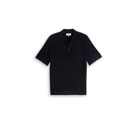 Tom Tailor - Strick-Poloshirt aus Baumwolle sky captain blue - Gr. - XL