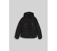 Tom Tailor - Puffer-Jacke mit abnehmbarer Kapuze Black - Gr. - L