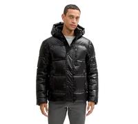 Tom Tailor Regular Fit Steppjacke mit Kapuze in Black, Größe XXL