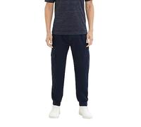TOM TAILOR Herren 1037550 Regular Fit Cargo Hose aus Baumwolle, 10668-sky Captain Blue, XL