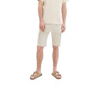 TOM TAILOR Herren Regular Fit Cargo Shorts , light cashew beige, XL