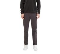 TOM TAILOR Herren Regular Fit Washed Chino Hose, 10899 - Tarmac Grey, 30/32