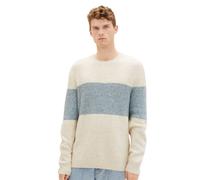 Tom Tailor Herren Rundhals Pullover STRUCTURED KNIT - Regular Fit