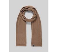 TOM TAILOR Herren 1048043 Schal mit Kaschmir, 38678-Dark Taupe Melange, One Size
