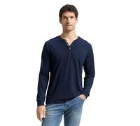 TOM TAILOR Herren Serafino Langarmshirt