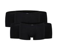 TOM TAILOR Herren Shorts, 6er Pack - X-LASTIC, Boxer Briefs, Pants, Stretch Cotton Schwarz / L L Schwarz