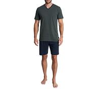 TOM TAILOR Herren Shorty grün quergestreift 48