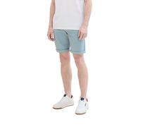 TOM TAILOR Herren Slim Chino Bermuda Shorts mit Stretch, 27475 - Grey Mint, 38