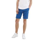TOM TAILOR Herren Slim Chino Bermuda Shorts mit Stretch, 34588 - Sailing Blue, 36