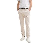 TOM TAILOR Herren Slim Fit Stretch Chino Hose mit Gürtel