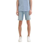 Tom Tailor Herren Slim Jeans Bermuda Shorts mit Stretch 1040174