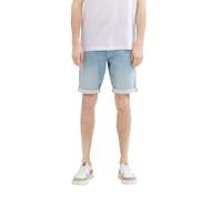TOM TAILOR Herren Slim Jogg-Jeans Bermuda Shorts mit hohem Stretch, light stone wash denim, 31