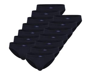 TOM TAILOR Herren Slips, 14er Pack - Mini-Slip, Briefs, Pure Cotton, Jersey, uni Blau / L L Blau