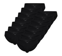 TOM TAILOR Herren Slips, 14er Pack - Mini-Slip, Briefs, Pure Cotton, Jersey, uni Schwarz M