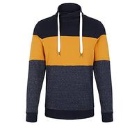 TOM TAILOR Herren Snood in Colourblocking-Optik 1033815, 10680 - Flame Brown, S