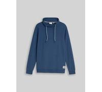 Tom Tailor - Snood Langarmshirt mit Waffelstruktur dark duck blue - Gr. - XXL
