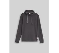 Tom Tailor - Snood Langarmshirt mit Waffelstruktur tarmac grey - Gr. - M