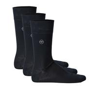 TOM TAILOR Herren Socken im Pack - Basic, einfarbig Navy 43-46 9er Pack (3x3P)