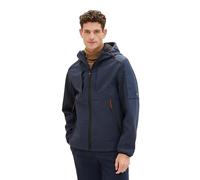 Softshelljacke TOM TAILOR Gr. M, blau (sky captain) Herren Jacken Softshelljacken mit Kapuze (99197711-M)