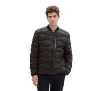TOM TAILOR Herren Steppjacke im Bomber-Style,29999 - Black, XL