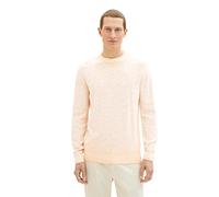 TOM TAILOR Herren Strickpullover in gewaschener Optik