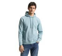 Tom Tailor Herren Hoodie BASIC 1048635-30838 Tourmaline (Blau) L