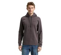 TOM TAILOR Herren 1048635 Hoodie Sweatshirt, 10899-Tarmac Grey, L