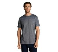 Tom Tailor Herren T-Shirt DETAILED FINE STRIPE – Navy/Gardenia White – Größe XL