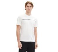 Tom Tailor Herren T-Shirt PRINTED CREWNECK - Regular Fit