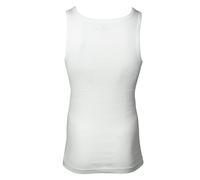 Tanktop TOM TAILOR "Montana", Herren, Gr. L, weiß, Rippware, Obermaterial: 100% Baumwolle, unifarben, Basic, figurbetont hüftbedeckend, Rundhals, Tops Tanktop, Rundhalsausschnitt, slim fit, basic, ela