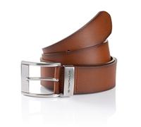Ledergürtel TOM TAILOR "TTTOM", Damen, Gr. 110, braun (light braun uni), Büffelleder, unifarben, Gürtel Ledergürtel, 4 cm breiter Herrengürtel, Casual und Jeans Look (53681338-110) light braun uni